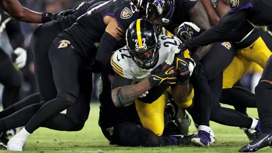 It takes a football village to grind out 198 yards on the ground taken in Baltimore (Steelers)